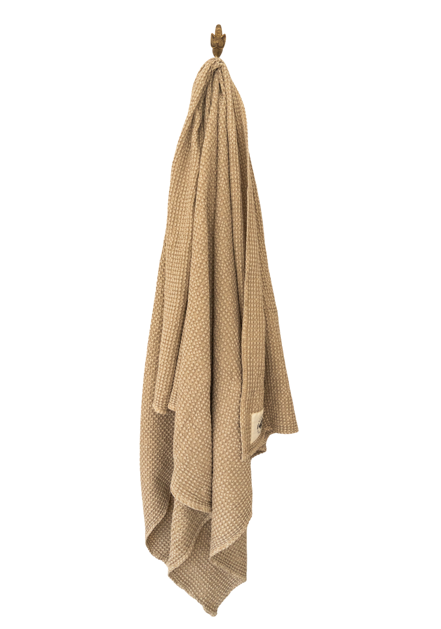 16 Cypress Cotton Waffle Stable Towel - Sand