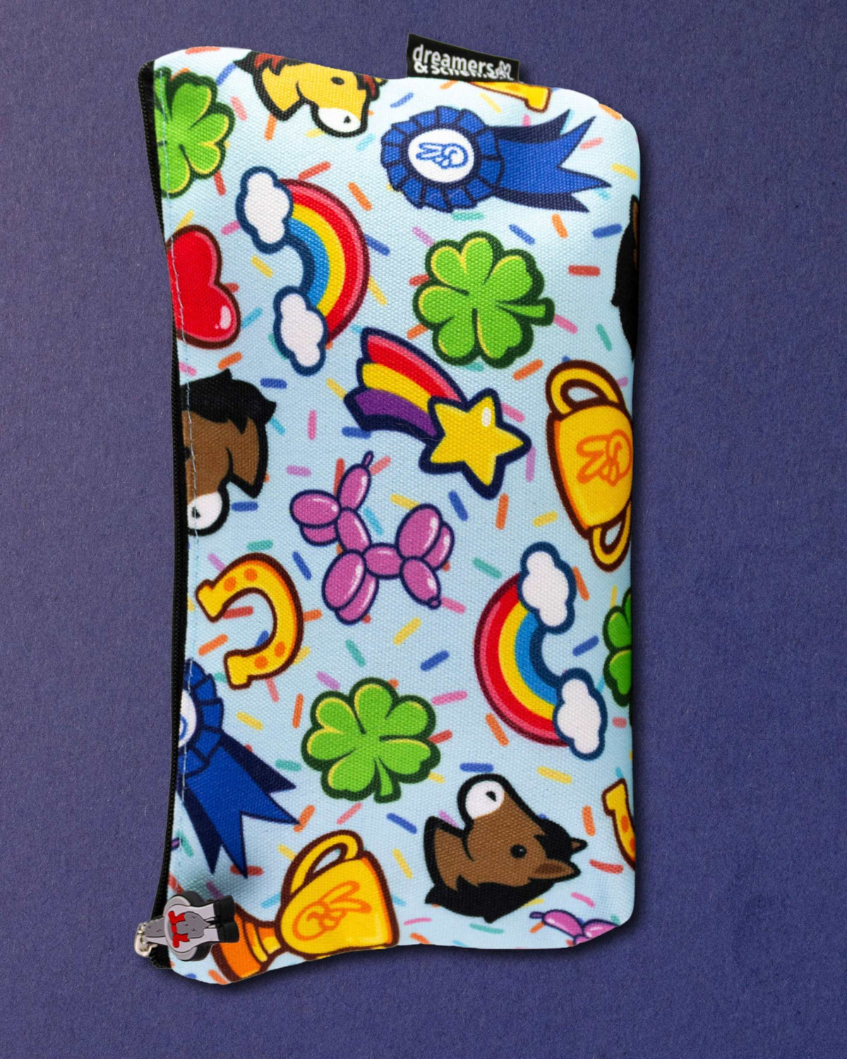 Dreamers & Schemers Zip Pouch - Lucky Charm