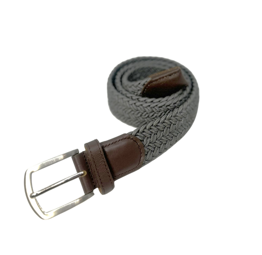 KL Select Silky Stretch Belt - Grey