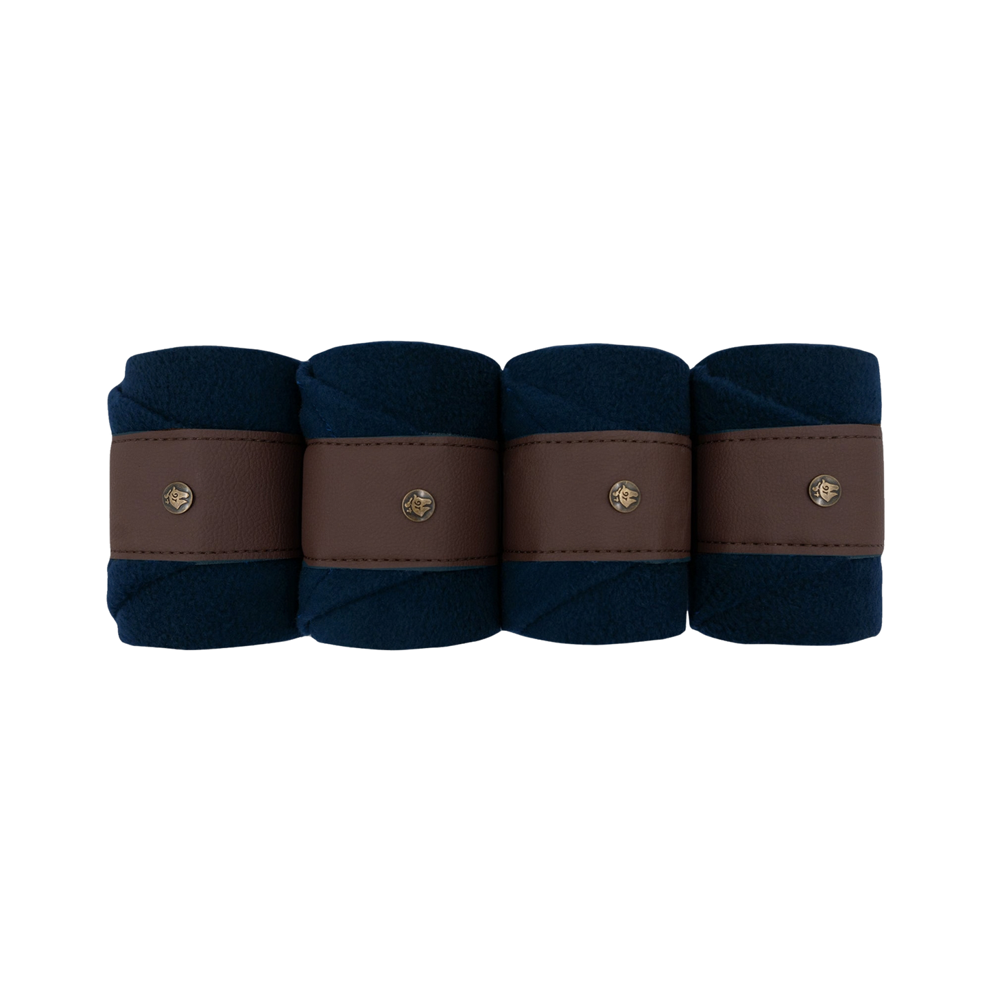 16 Cypress Leatherette Polos - Navy & Hickory