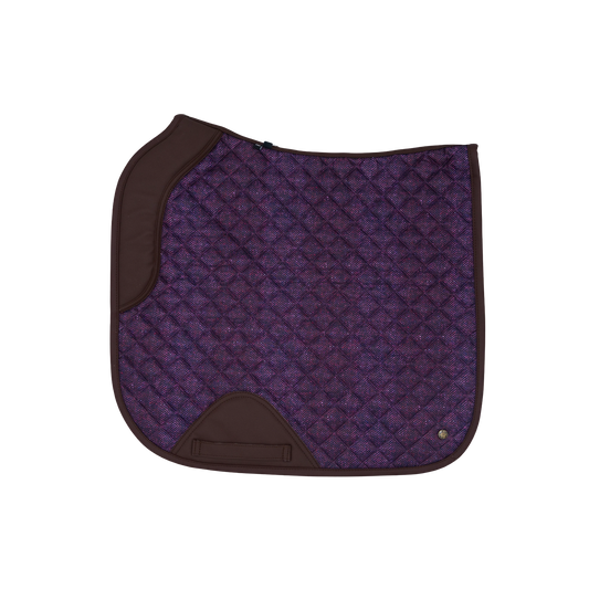 16 Cypress Dressage Pad - Purple Tweed
