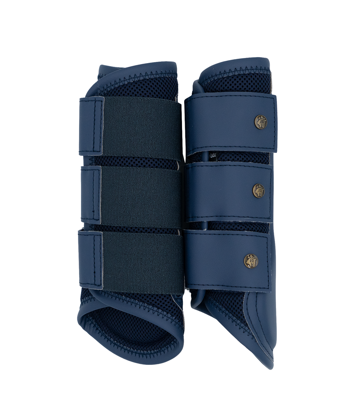 16 Cypress Leatherette Splint Boots - Navy