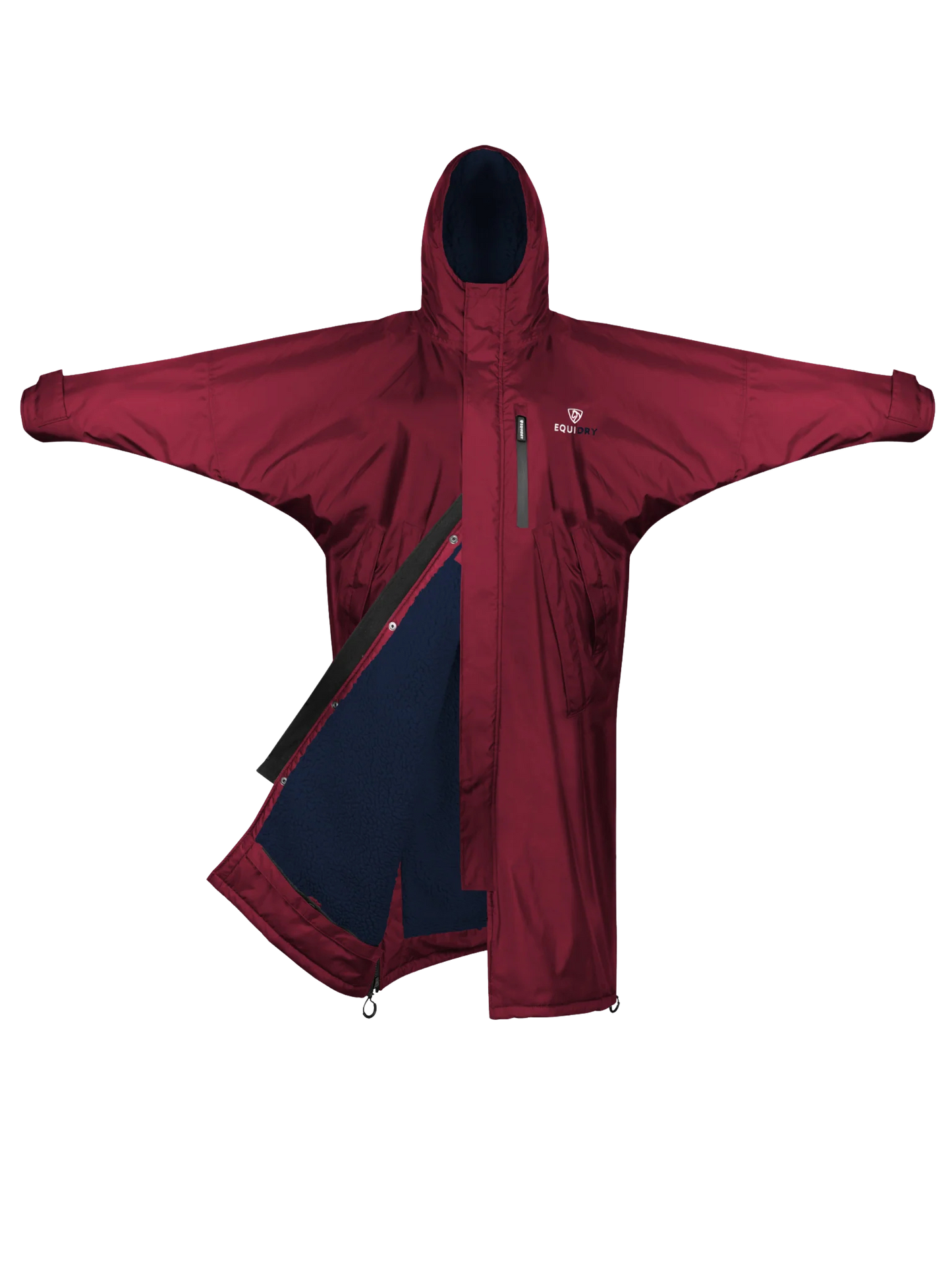 EquiDry Thick Fleece Evolution - Plum & Navy