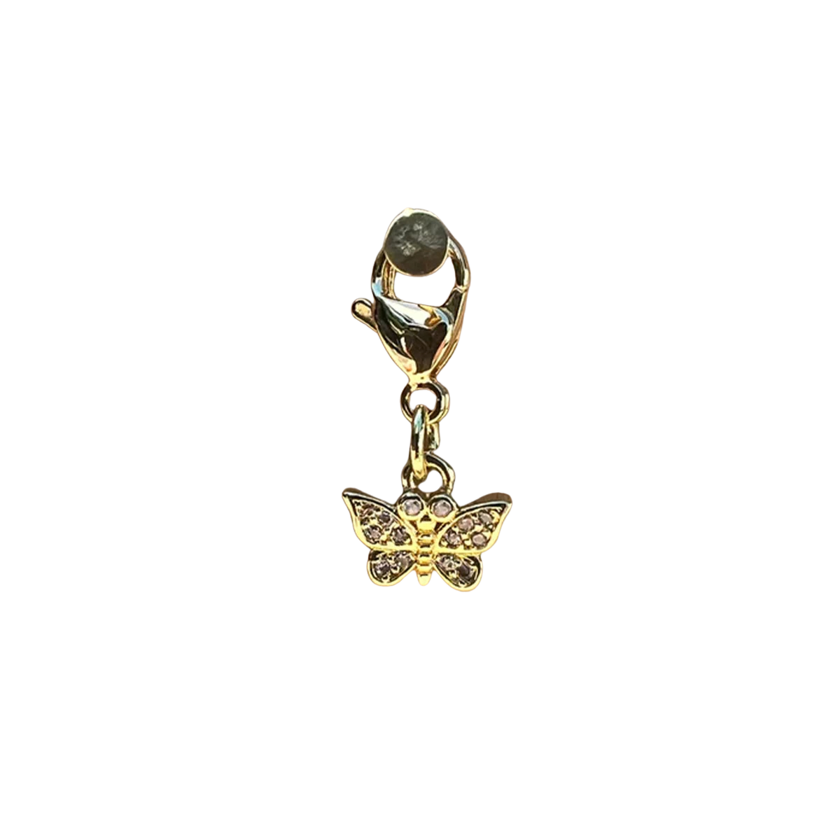 Dubois Cheval Braiding Charm - Sparkly Butterfly