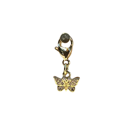 Dubois Cheval Braiding Charm - Sparkly Butterfly