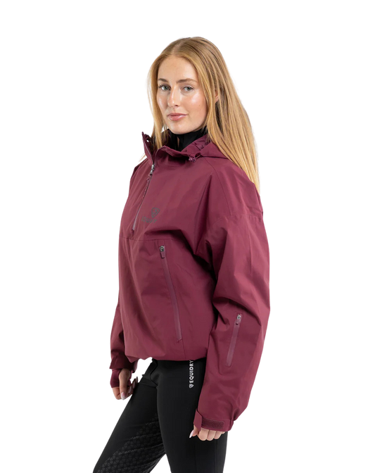 EquiDry Women's Waterproof Storm Smock - Burgundy
