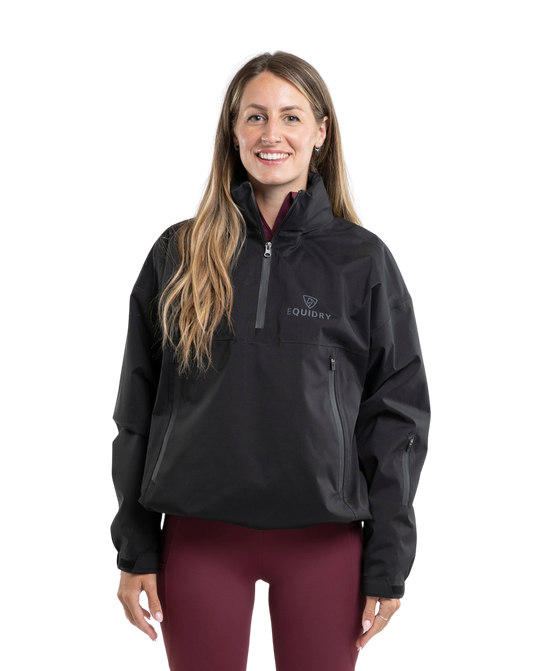 EquiDry Women's Waterproof Storm Smock - Black