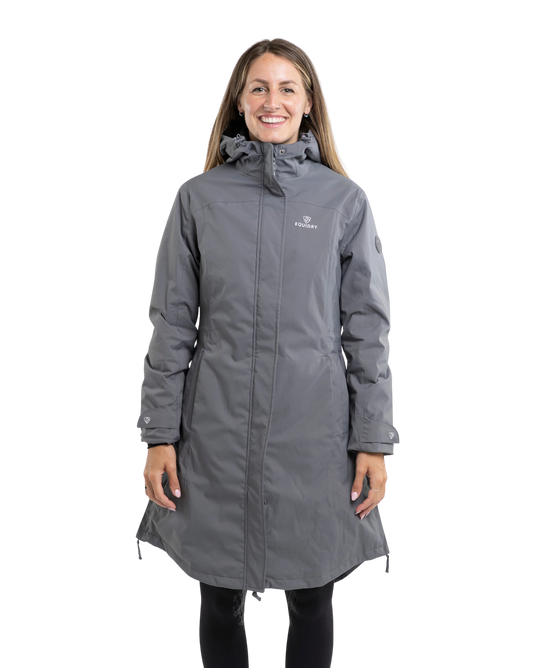 EquiDry Women's Bronte Riding Coat - Grey