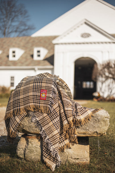 5/A Baker Afghan 50" x 70" Plaid