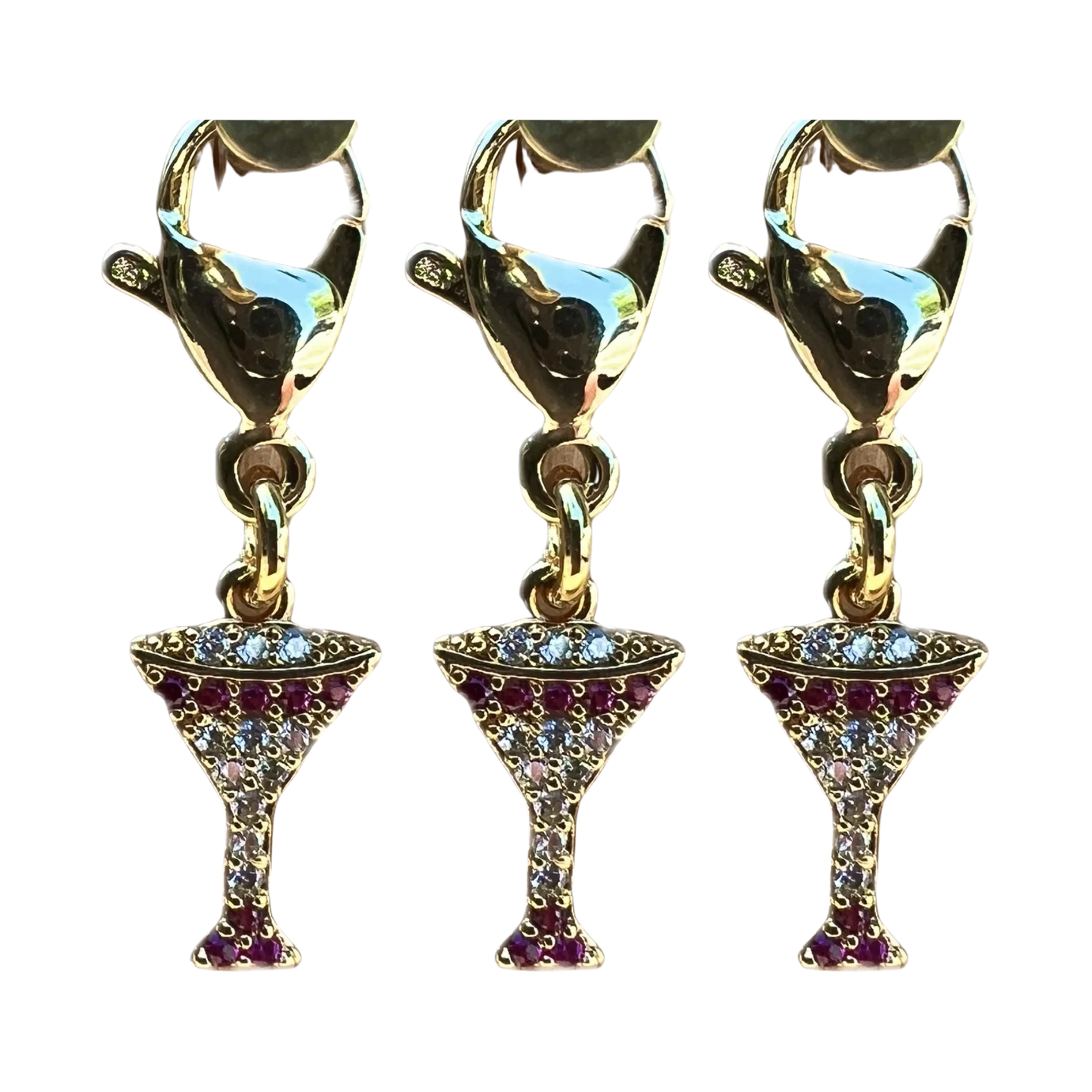 Dubois Cheval Braiding Charm - Sparkly Martini