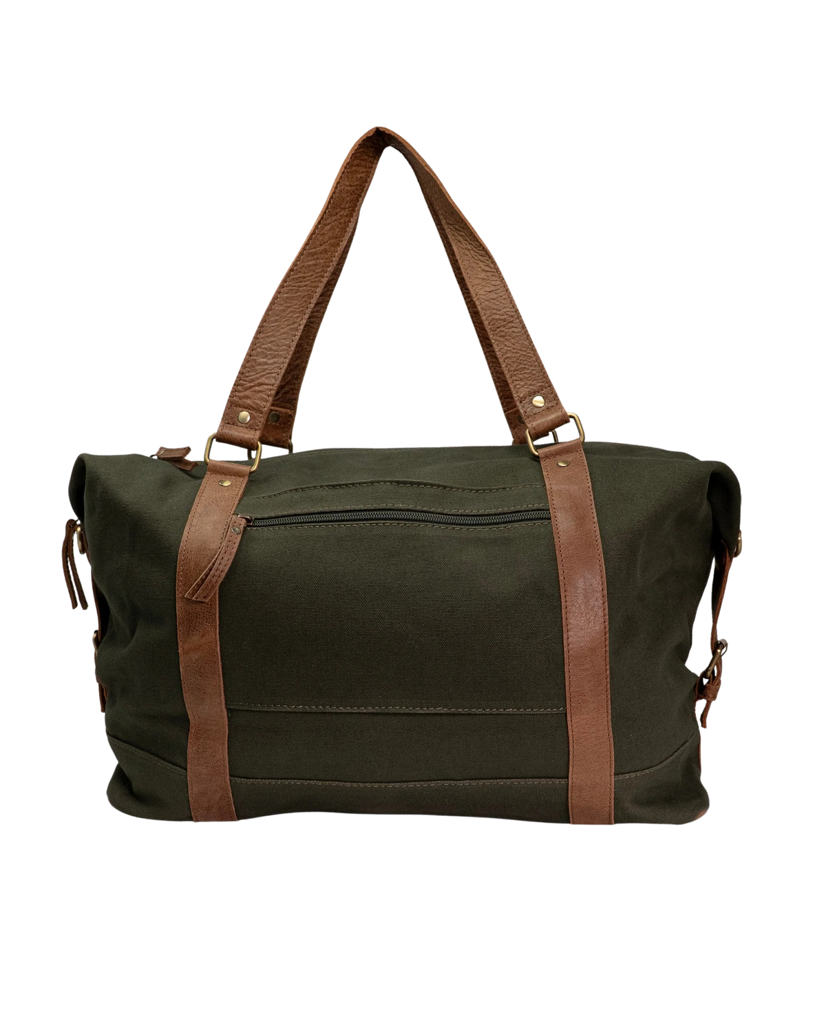 Tucker Tweed Barn Duffle - Green