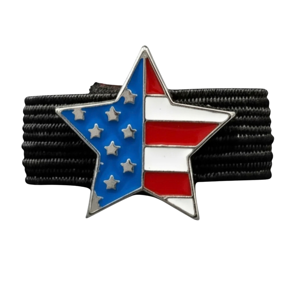 Dubois Cheval Crop Charm - American Flag Star