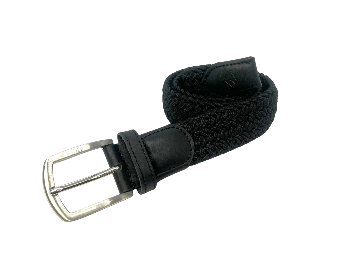 KL Select Silky Stretch Belt - Black