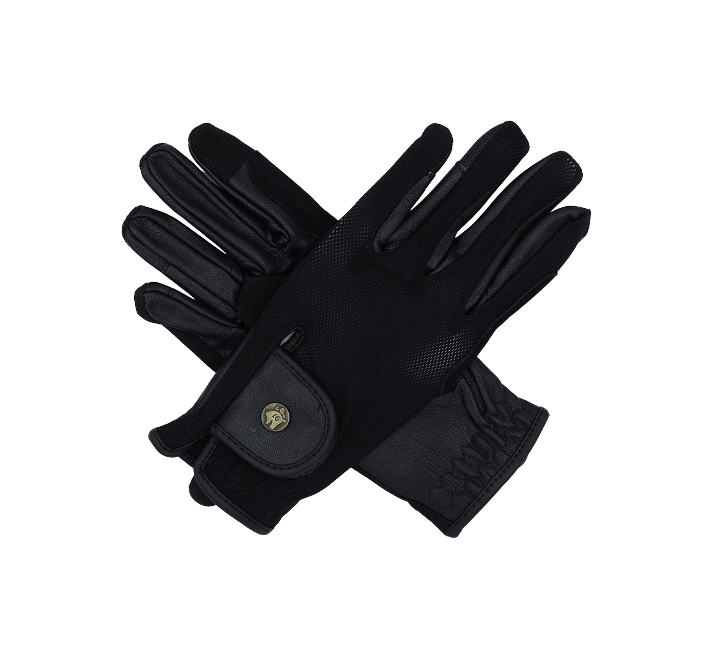 16 Cypress Riding Gloves - Black Mesh