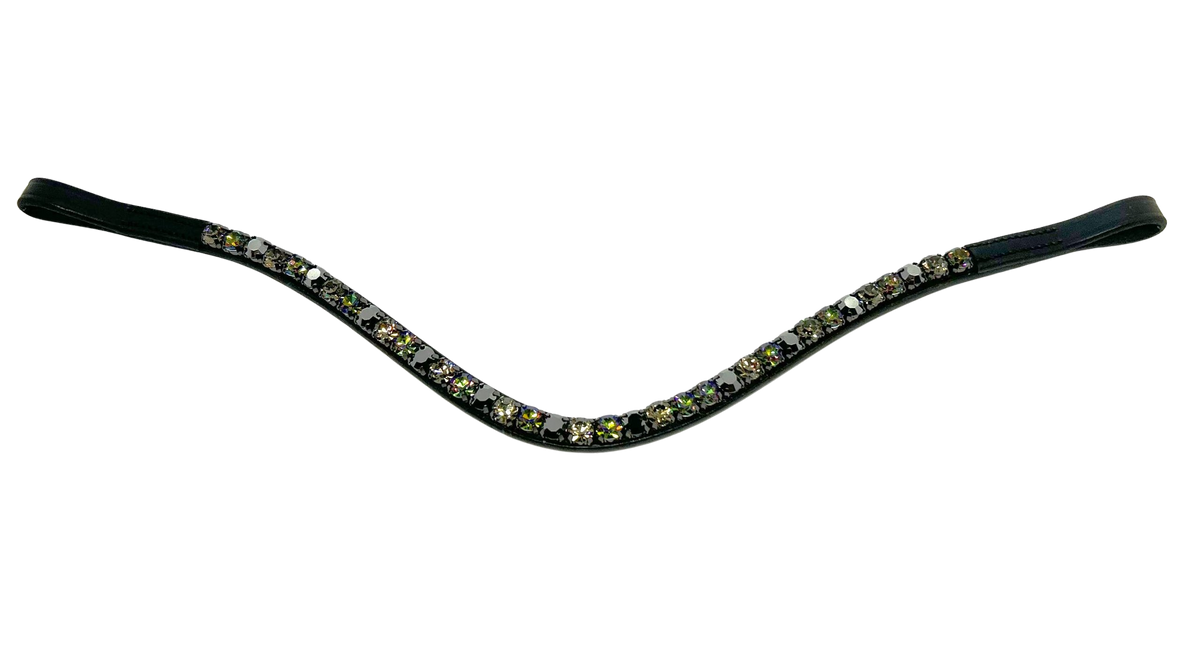 KL Select Black Oak Starlight Browband - Black