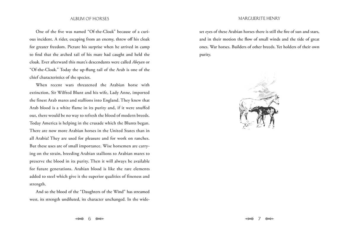Album of Horses by Marguerite Henry: Hardcover; 208 pages / English