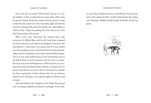 Album of Horses by Marguerite Henry: Hardcover; 208 pages / English