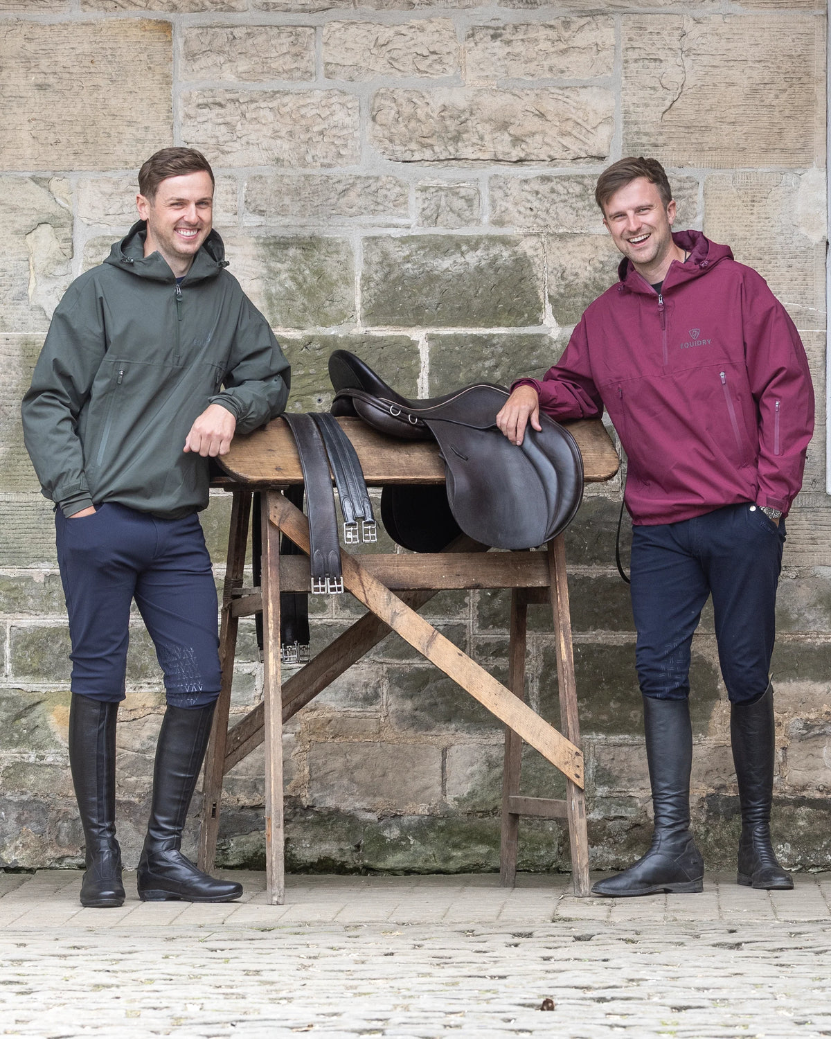 EquiDry Waterproof Storm Smock - Black Forest Green
