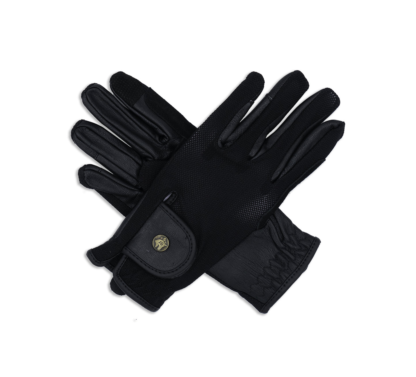 16 Cypress Riding Gloves - Black Mesh