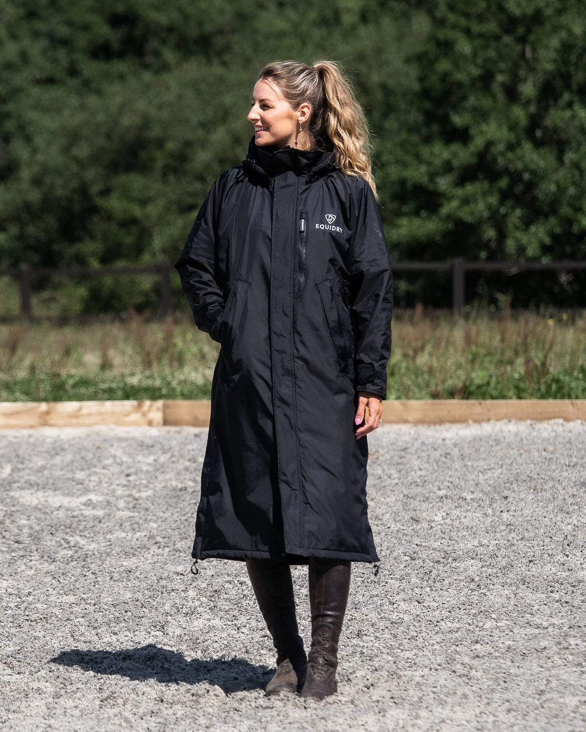 EquiDry Evolution Thin Fleece - Black & Black