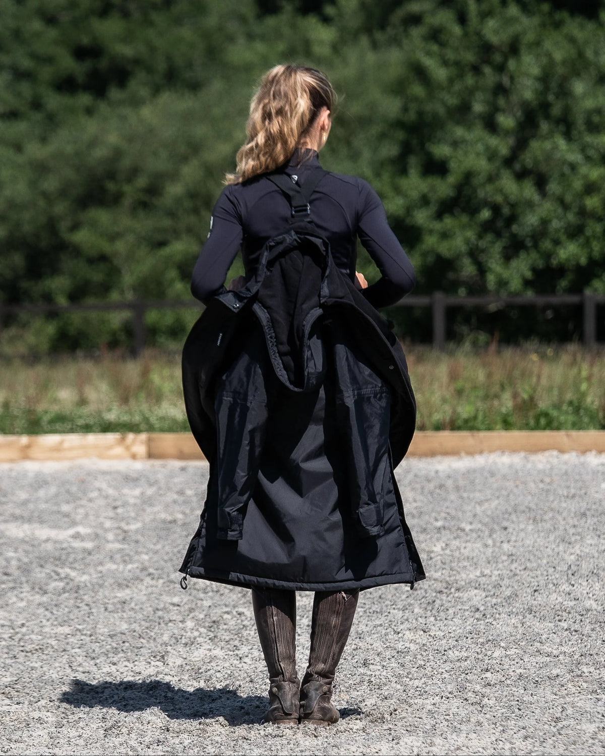 EquiDry Evolution Thin Fleece - Black & Black
