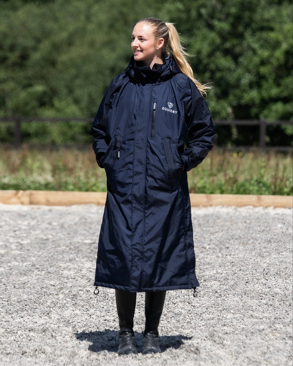EquiDry Evolution Thin Fleece - Navy & Navy