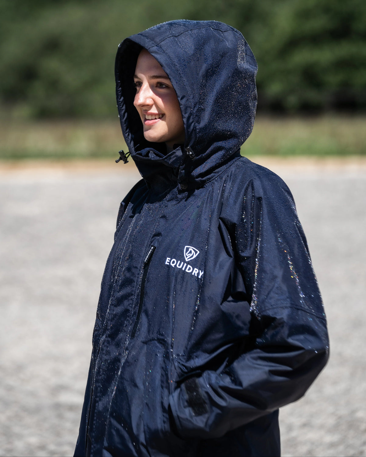 EquiDry Evolution Thin Fleece - Navy & Navy