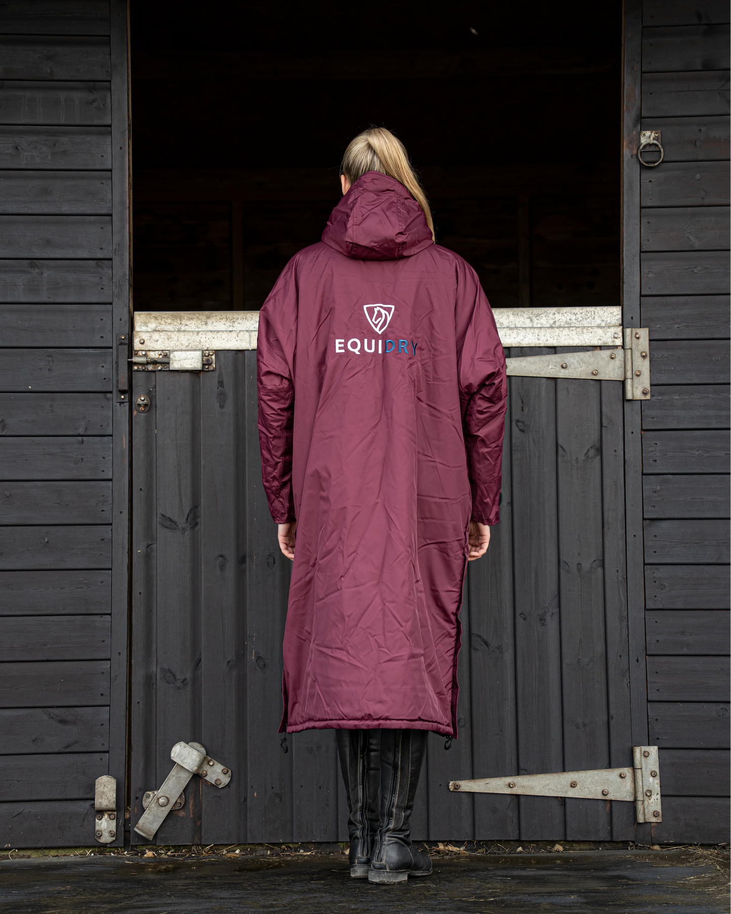 EquiDry Thick Fleece Evolution - Plum & Navy
