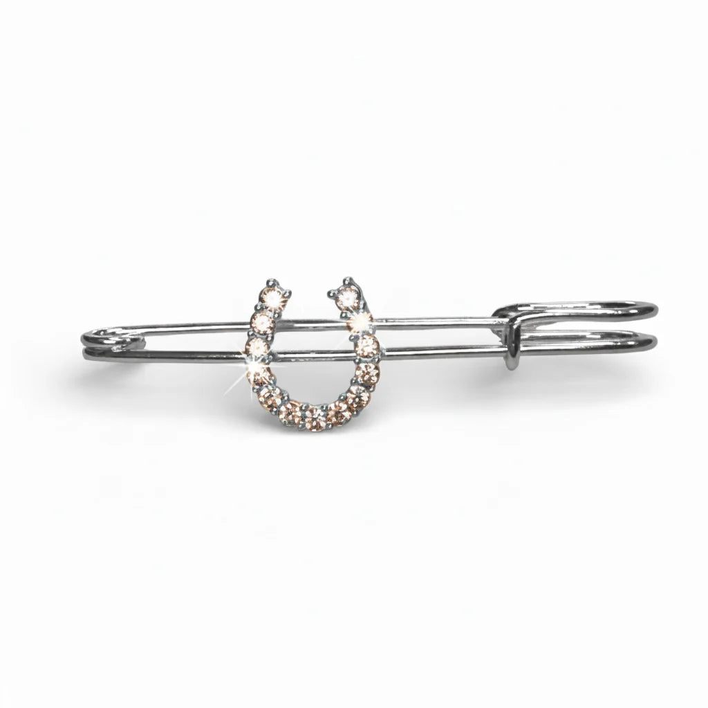 Dubois Cheval DBC Stock Pin - Silver Horseshoe