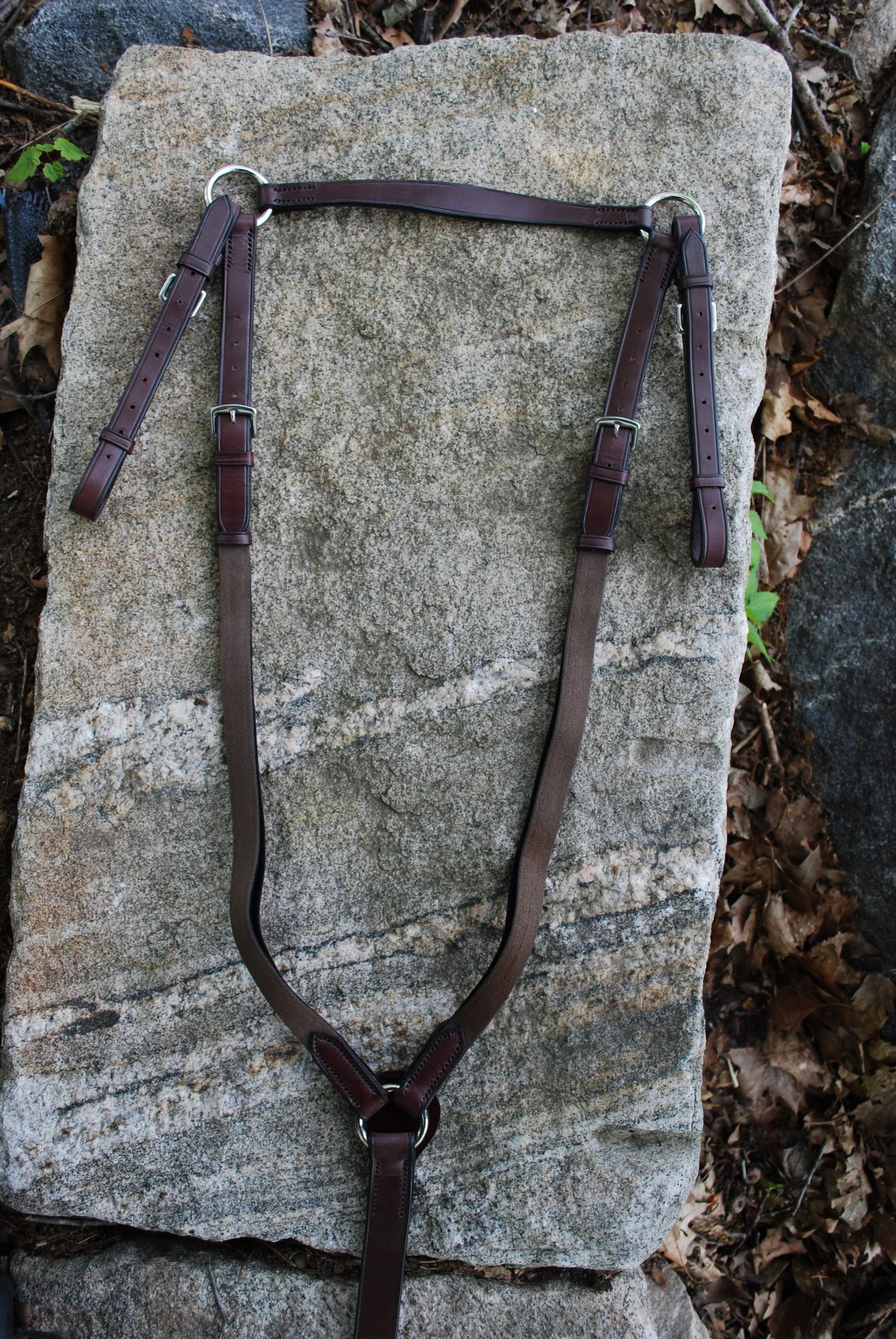 KL Select Black Oak Flat Elastic Breastplate
