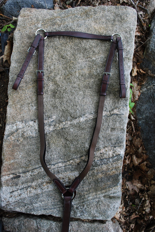 KL Select Black Oak Flat Elastic Breastplate