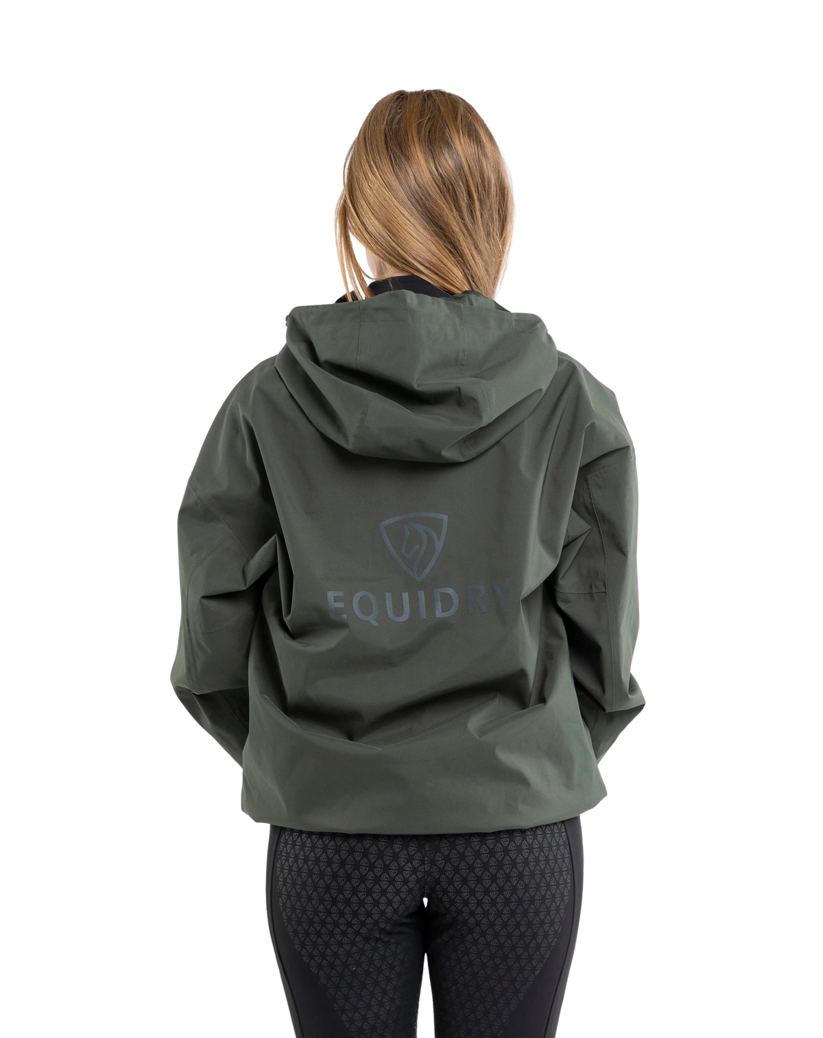 EquiDry Waterproof Storm Smock - Black Forest Green