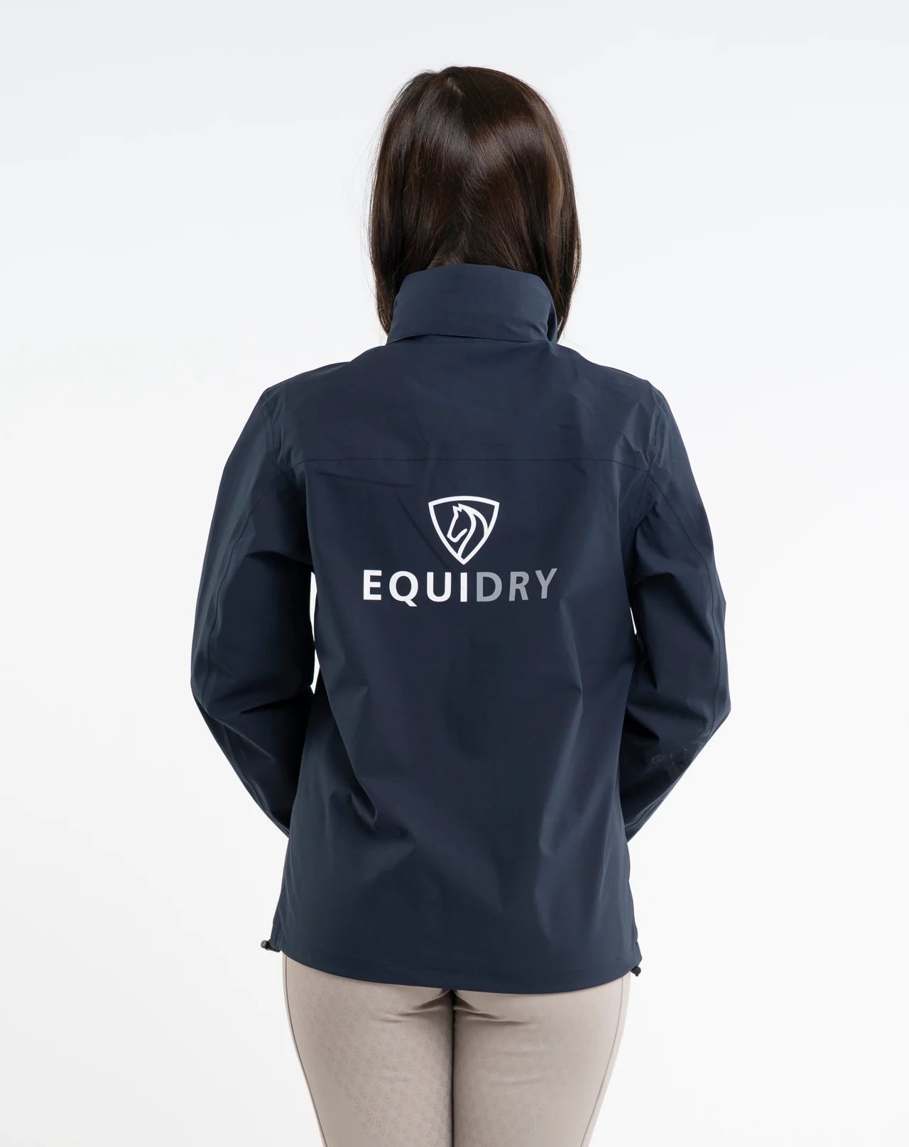 EquiDry Unisex Nimbus Pack Away Jacket - Black