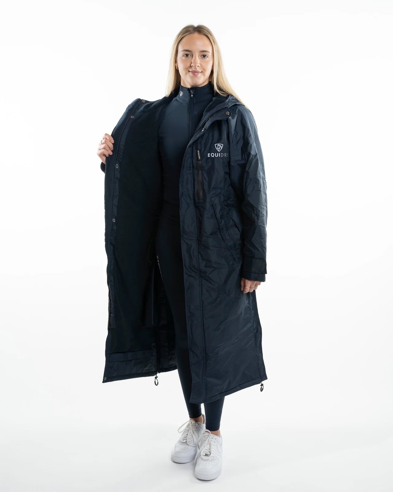 EquiDry Evolution Thin Fleece - Navy & Navy