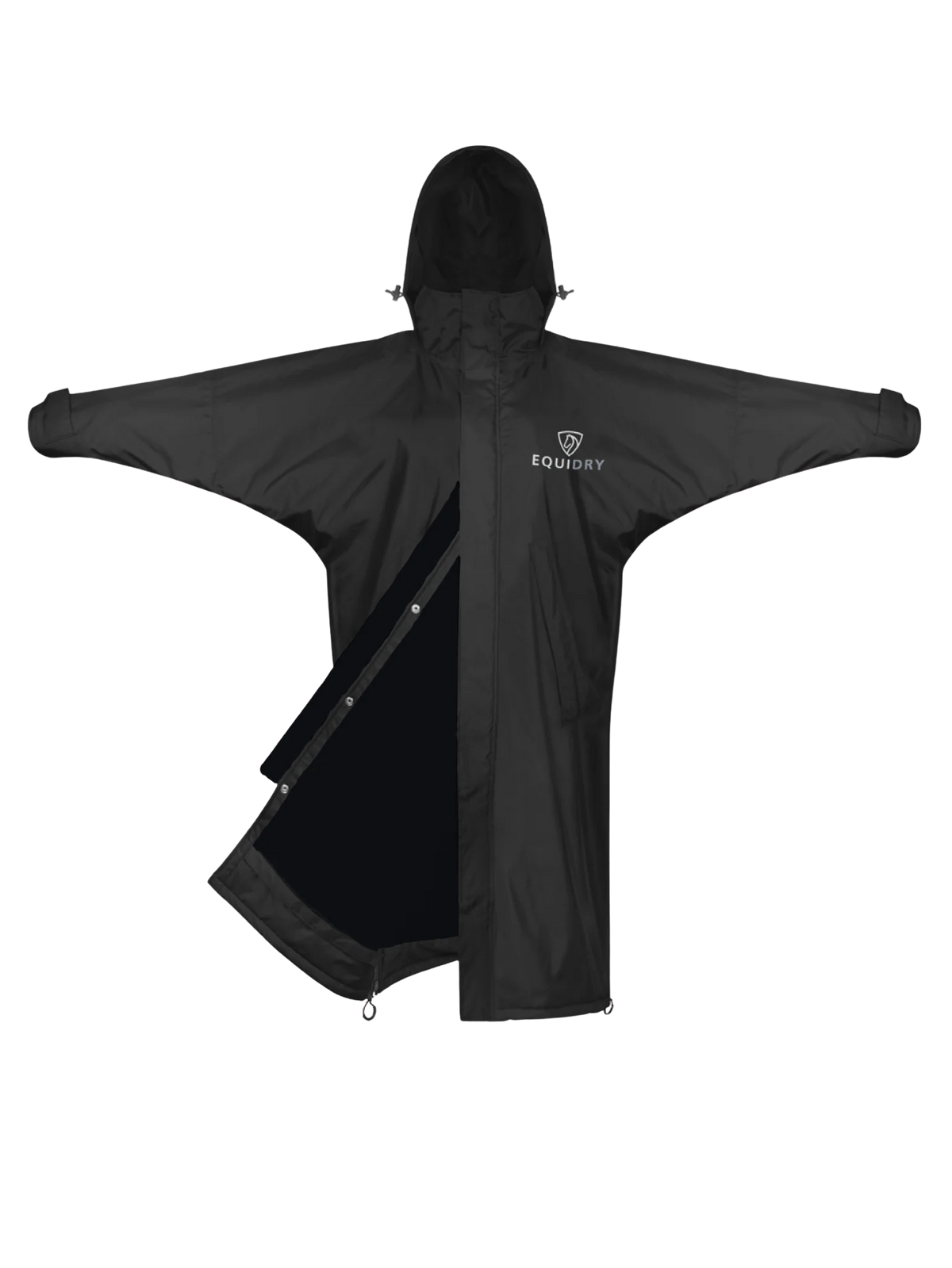 EquiDry Evolution Thin Fleece - Black & Black