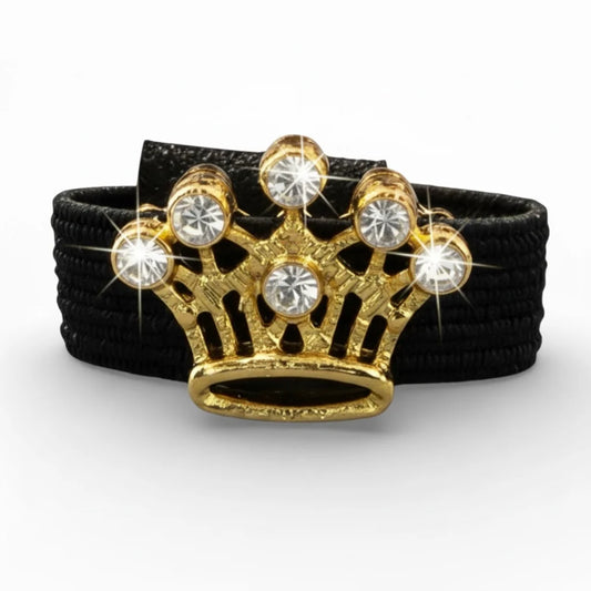 Dubois Cheval Crop Charm - Gold Crown