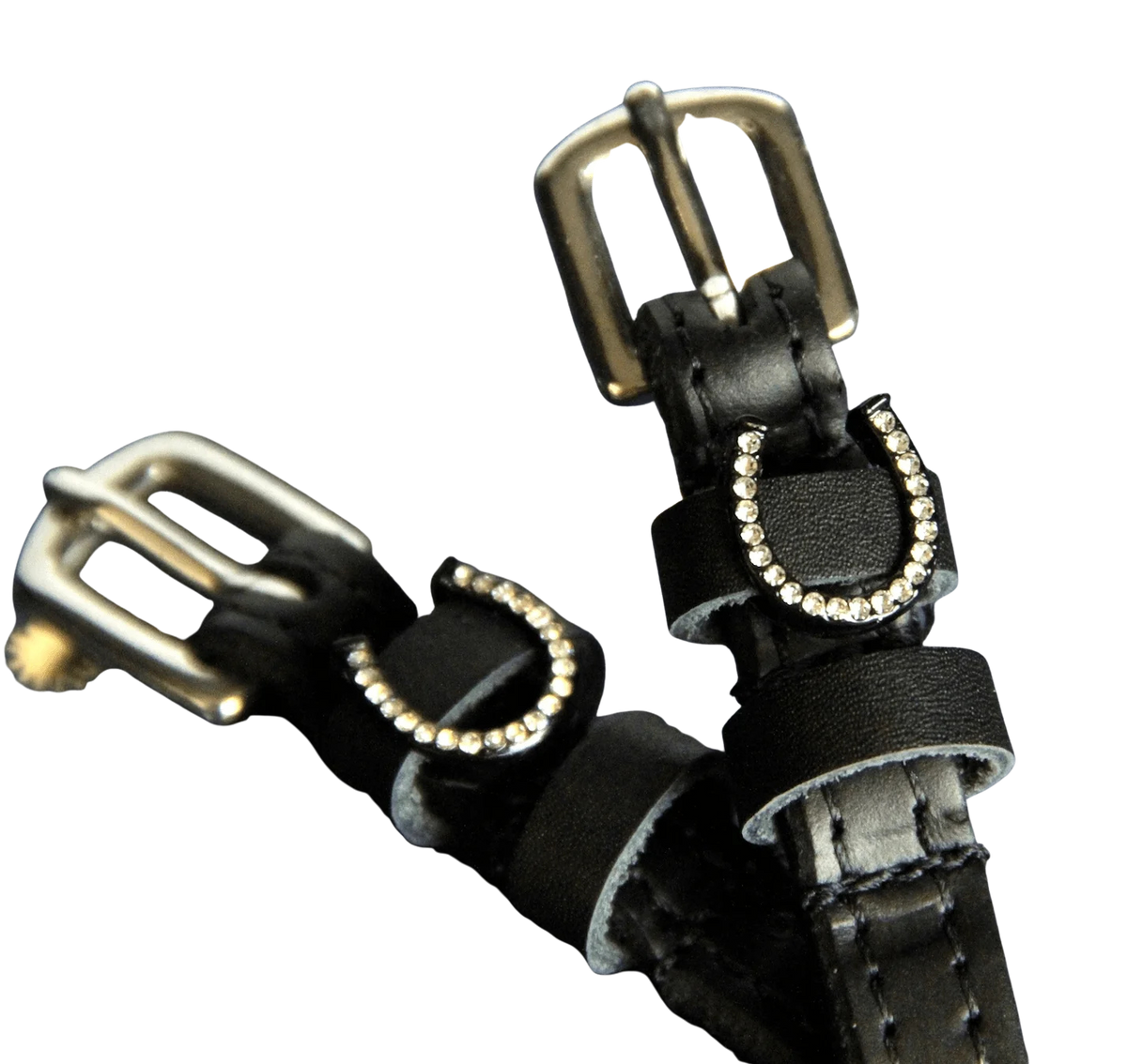 Dreamers & Schemers Spur Straps - Horseshoes