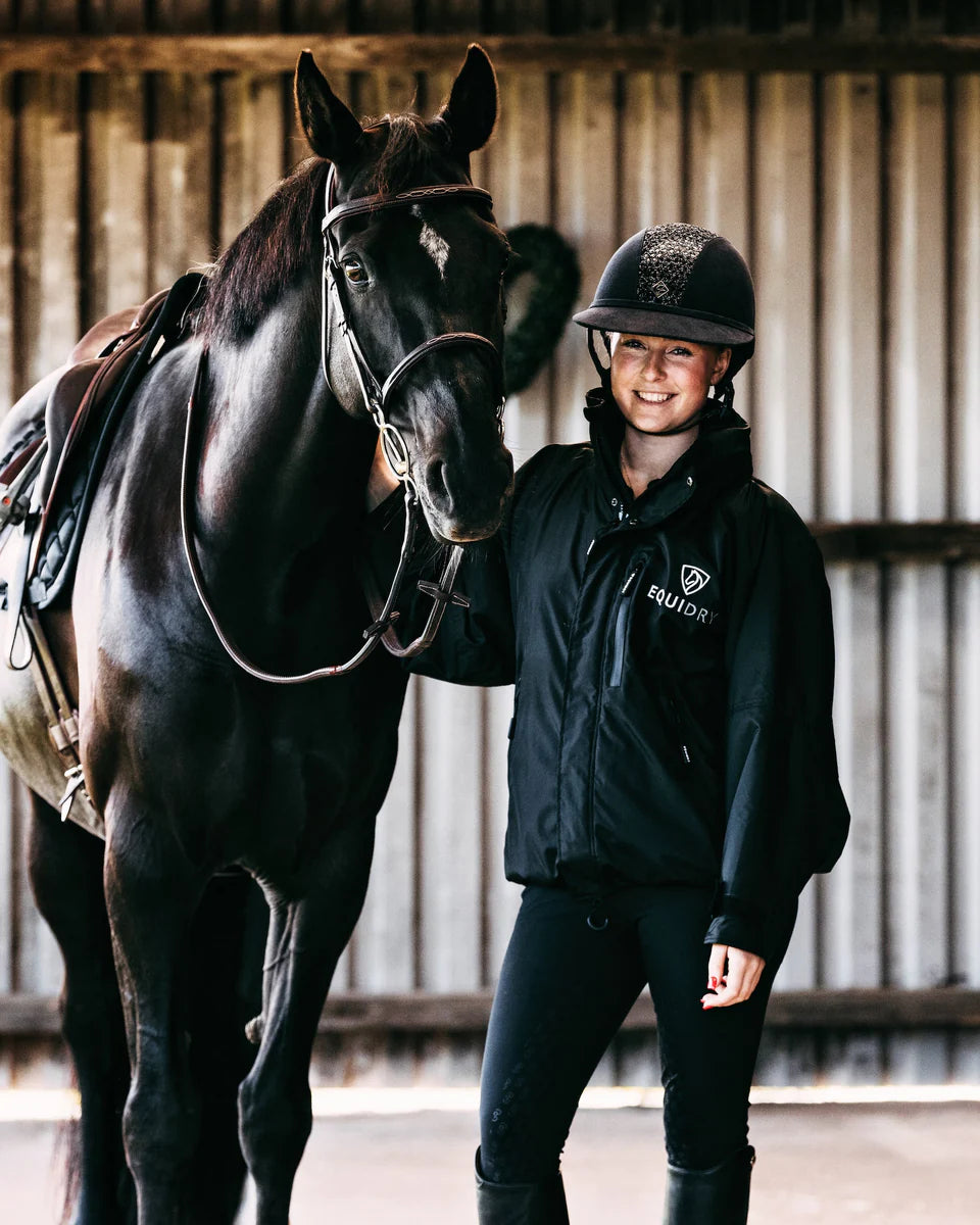 EquiDry Shortie Thin Fleece - Black