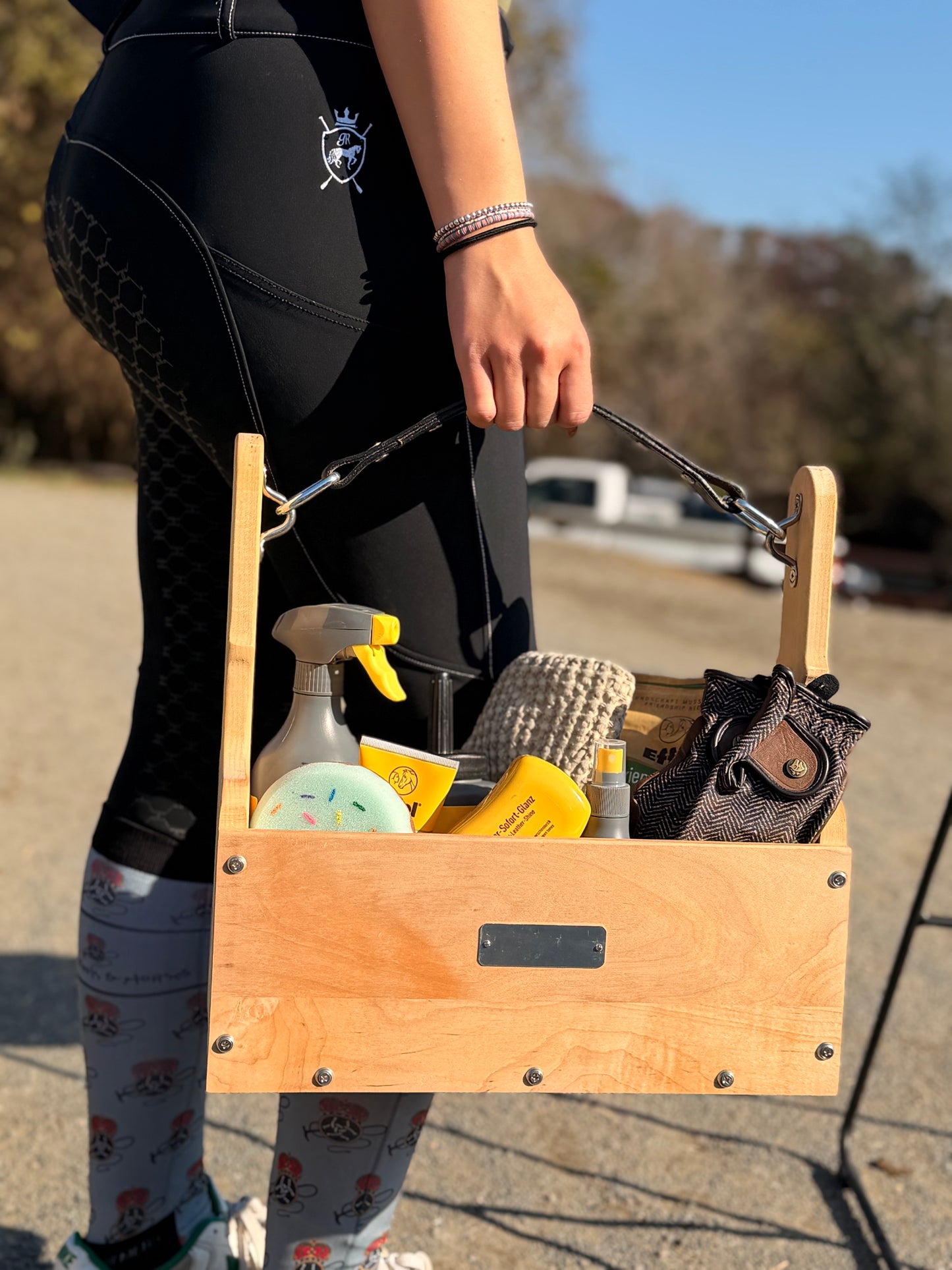 Blue Creek Grooming Box - Maple Wood