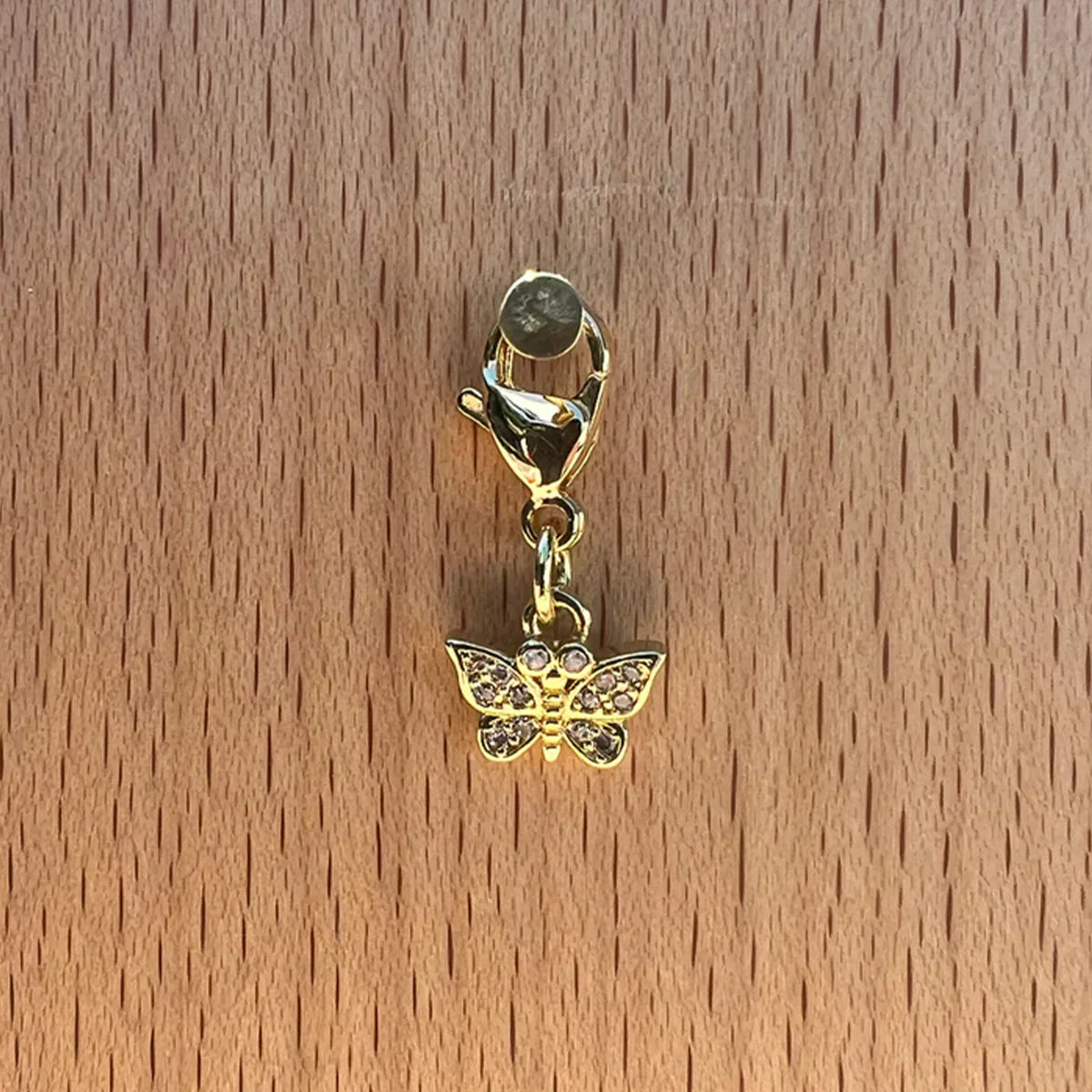 Dubois Cheval Braiding Charm - Sparkly Butterfly