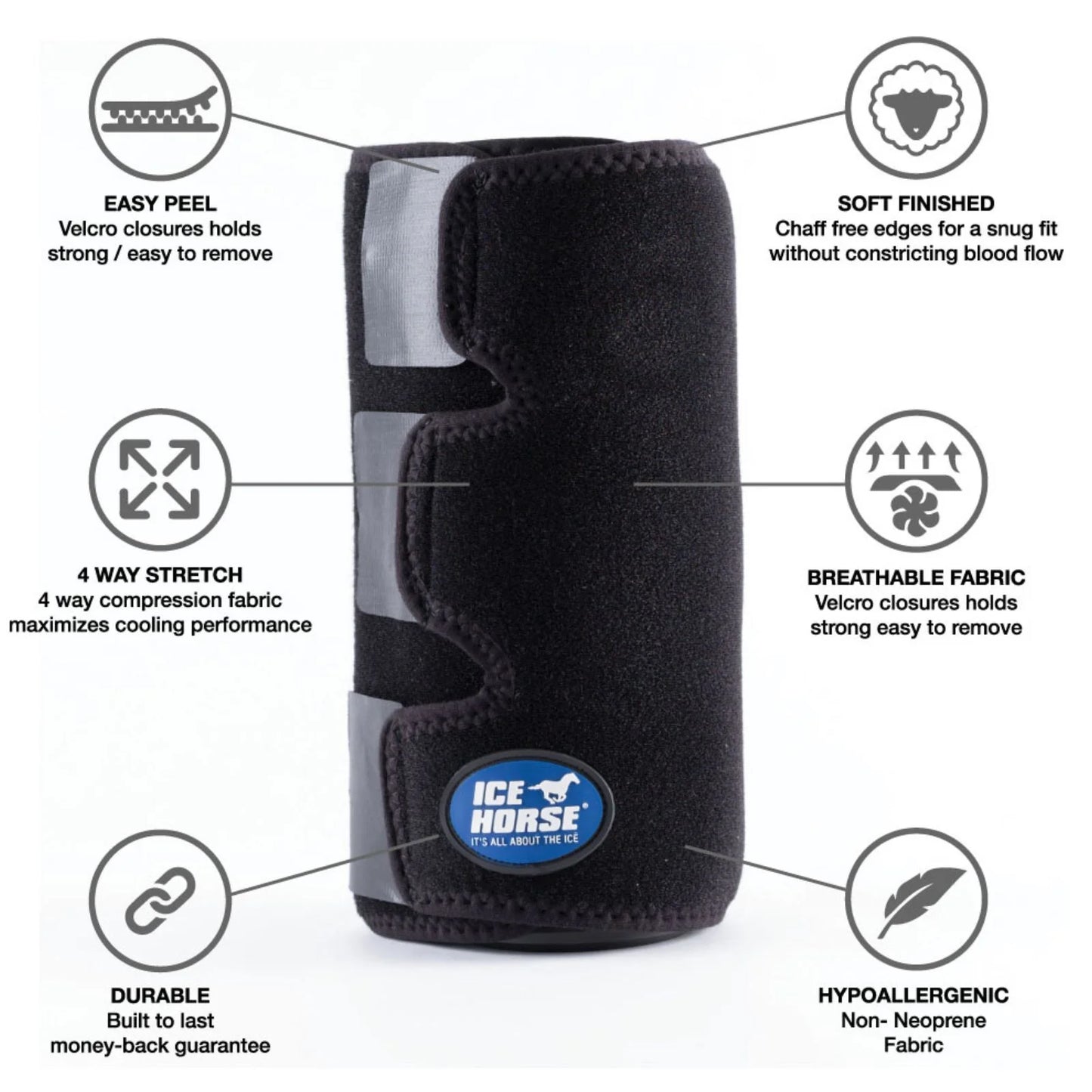 Ice Horse - Knee to Fetlock Wraps