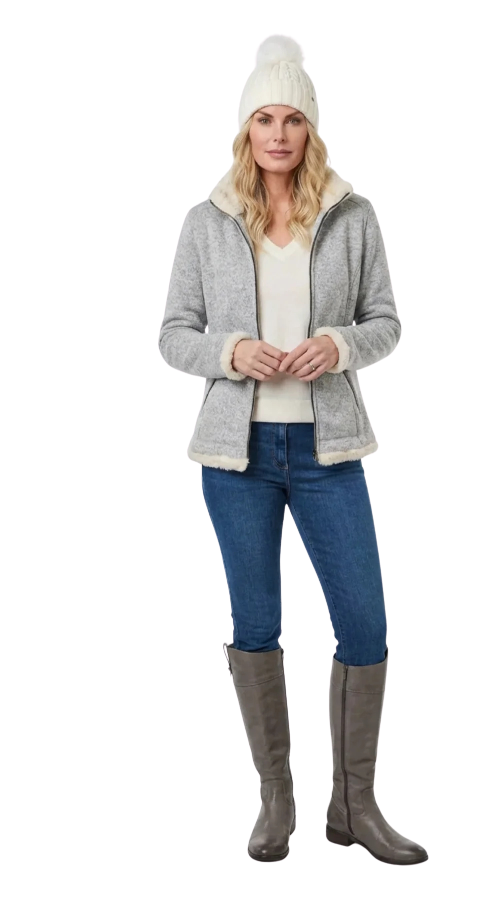 Goode Rider Lavish Jacket - Oatmeal Heather