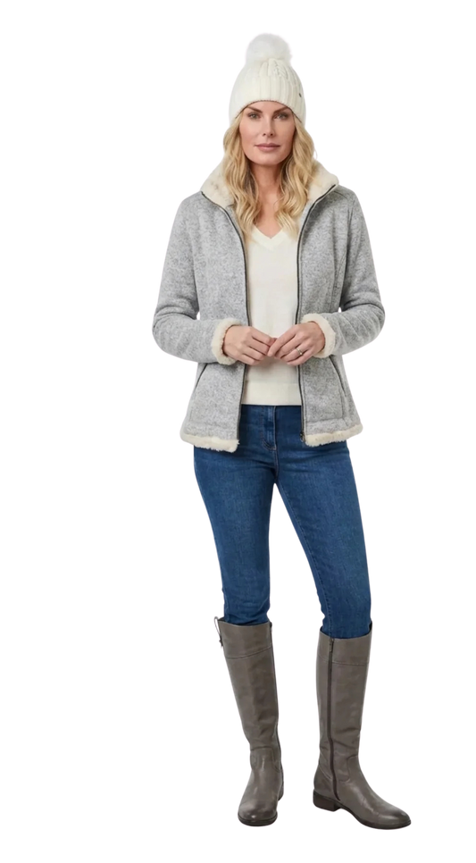 Goode Rider Lavish Jacket - Oatmeal Heather