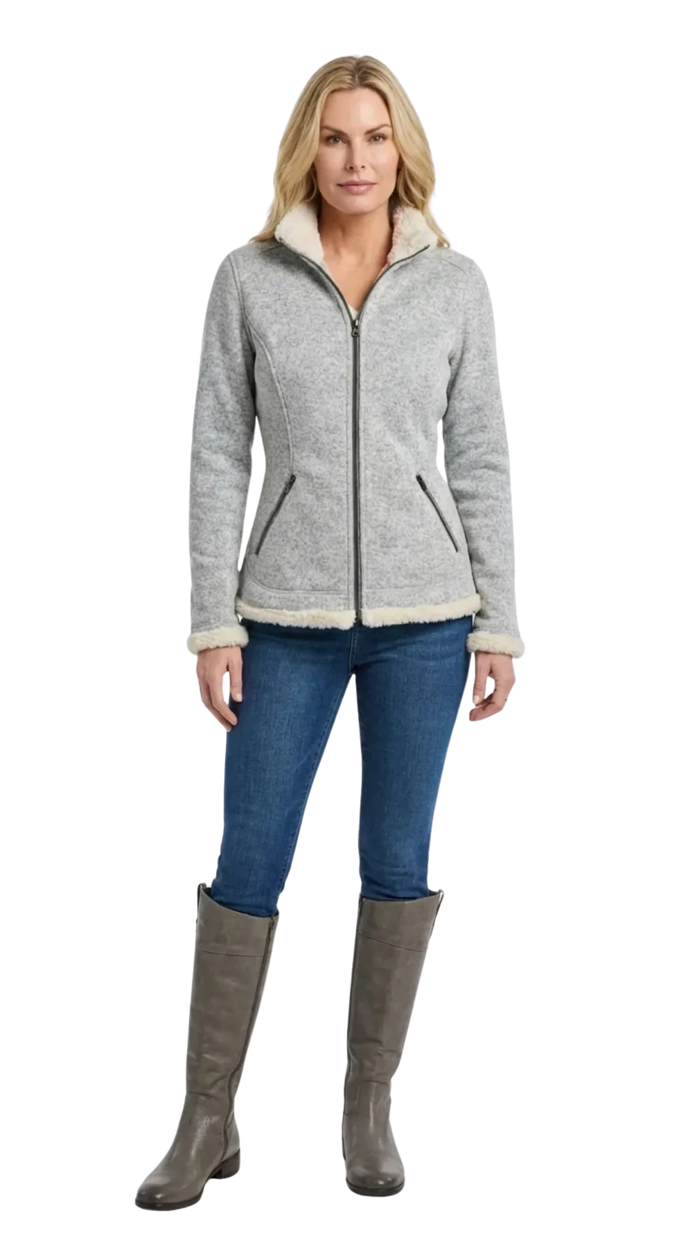 Goode Rider Lavish Jacket - Oatmeal Heather