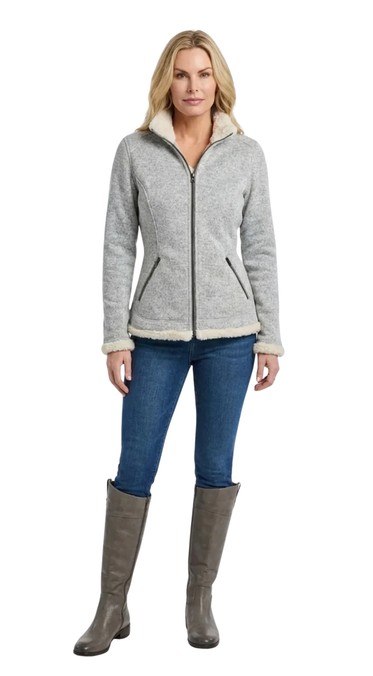 Goode Rider Lavish Jacket - Oatmeal Heather
