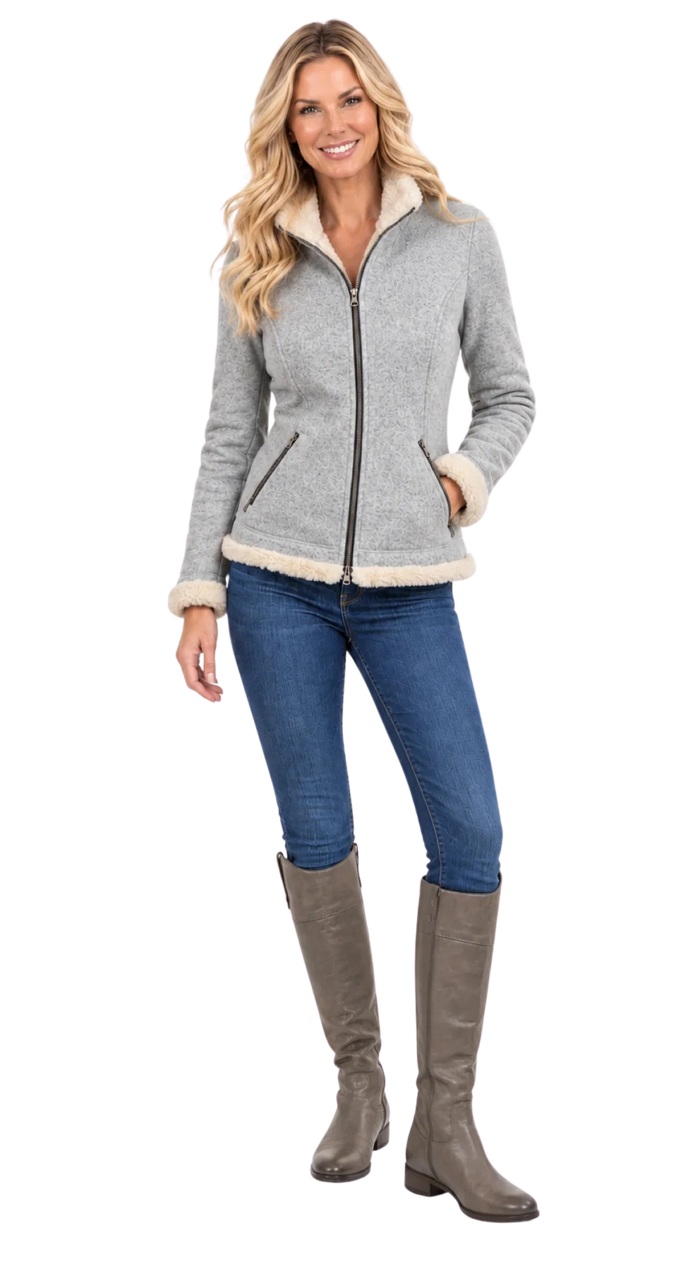 Goode Rider Lavish Jacket - Oatmeal Heather
