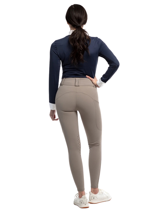 Goode Rider Million Dollar Breeches Knee Patch - Khaki