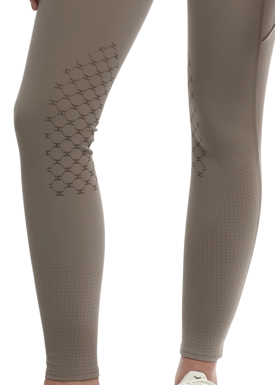 Goode Rider Million Dollar Breeches Knee Patch - Khaki