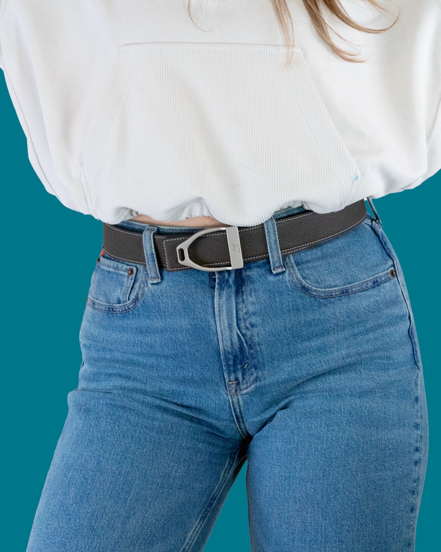 Dreamers & Schemers Reversible Belt - Chocolate & Lavender