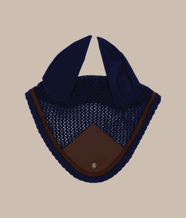 16 Cypress Ear Net - Navy & Hickory
